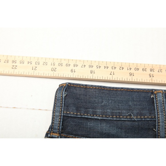 Levi's 527 Jeans Mens 38x34 Blue Boot Cut Denim Dark Wash Zip Fly 100% Cotton - Picture 10 of 16